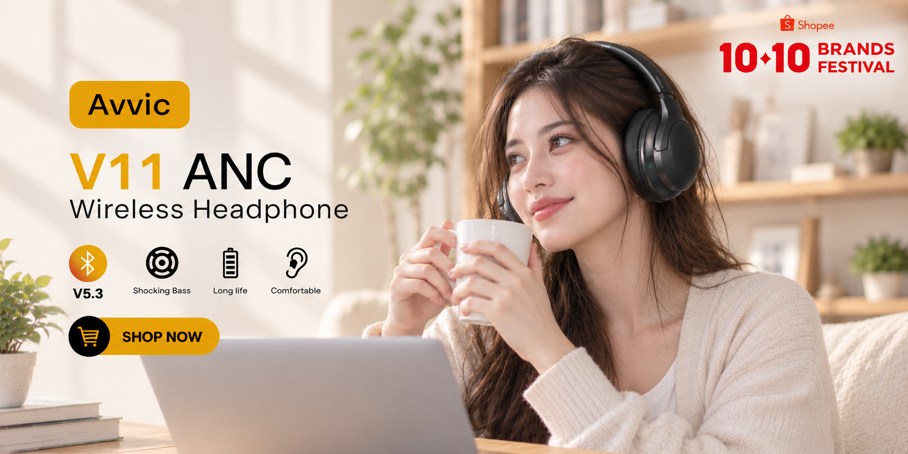 Materi koleksi headphone AVVIC